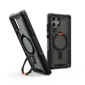 UAG Plasma XTE Kickstand Case for Samsung Galaxy S24 Ultra 5G - Black and Orangeeng