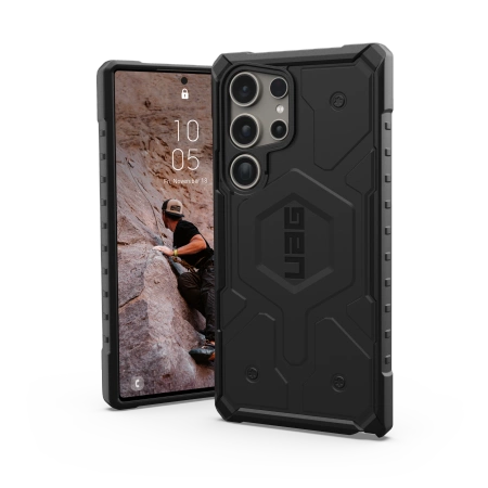 159836_1 UAG Pathfinder Magnet case for Samsung Galaxy S24 Ultra 5G with magnetic module - blackeng