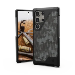 UAG Metropolis LT Magnet case for Samsung Galaxy S24 Ultra with magnetic module - black camouflageeng