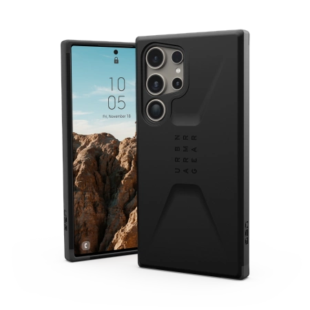 159854_1 UAG Civilian case for Samsung Galaxy S24 Ultra - blackeng