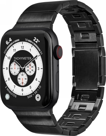 159858_1 LAUT LINK 2.0 Strap for Apple Watch 42/44/45/49 mm - Blackeng