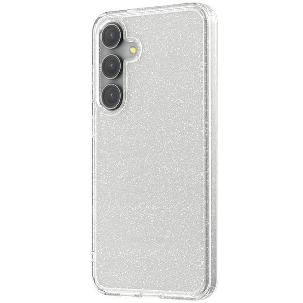 Uniq LifePro Xtreme case for Samsung Galaxy S24+ - transparent and glittereng