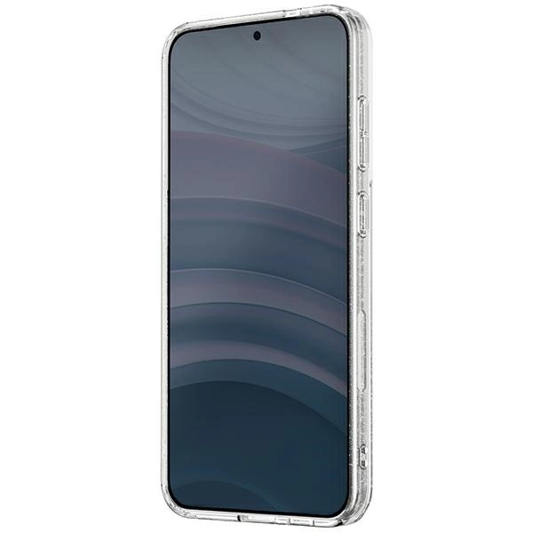 Uniq LifePro Xtreme case for Samsung Galaxy S24+ - transparent and glittereng