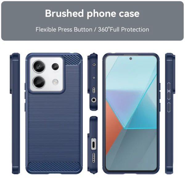 Carbon Case for Xiaomi Redmi Note 13 5G - blueeng