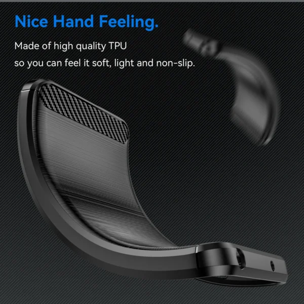 Carbon Case for Xiaomi Redmi Note 13 5G - blackeng