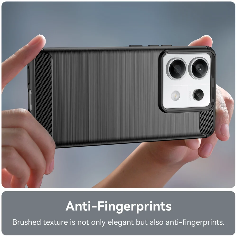 Carbon Case for Xiaomi Redmi Note 13 5G - blackeng