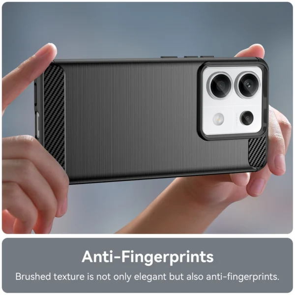 Carbon Case for Xiaomi Redmi Note 13 5G - blackeng