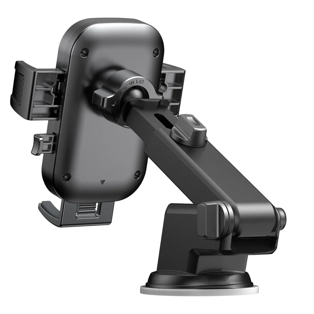 Joyroom JR-OK6 car phone holder on the dashboard - blackeng