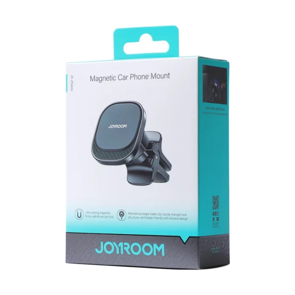 Joyroom JR-ZS400 magnetic car phone holder for air vent - blackeng