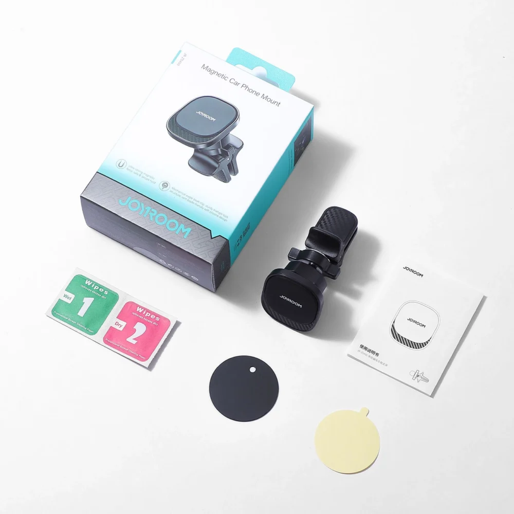 Joyroom JR-ZS400 magnetic car phone holder for air vent - blackeng
