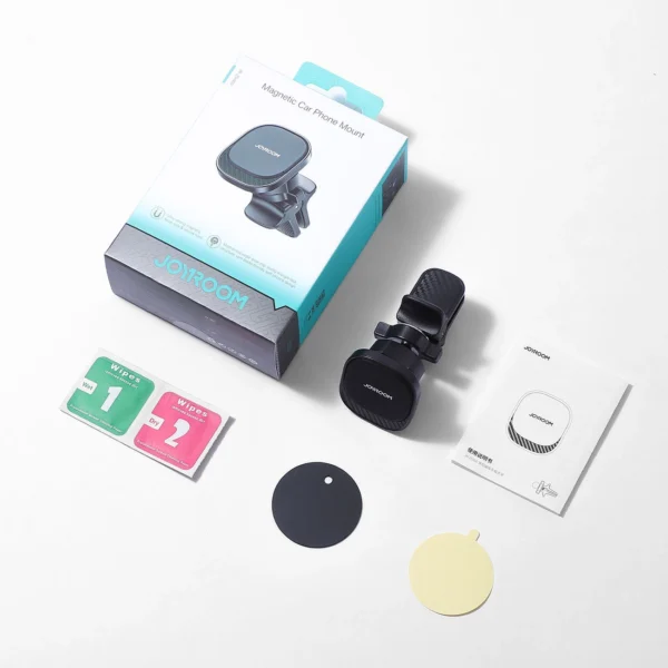 Joyroom JR-ZS400 magnetic car phone holder for air vent - blackeng