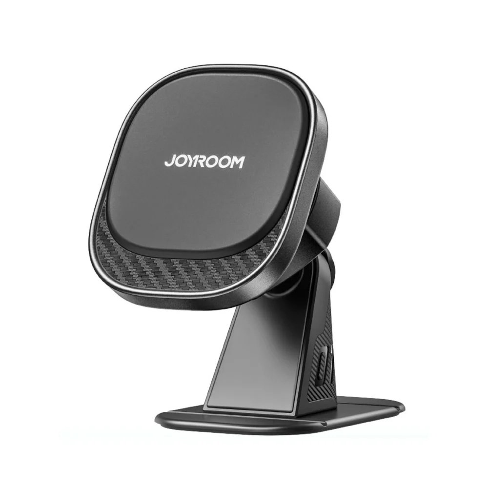 Joyroom JR-ZS400 magnetic car phone holder on the dashboard - blackeng