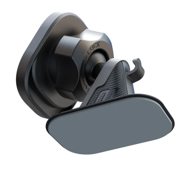 Joyroom JR-ZS400 magnetic car phone holder on the dashboard - blackeng