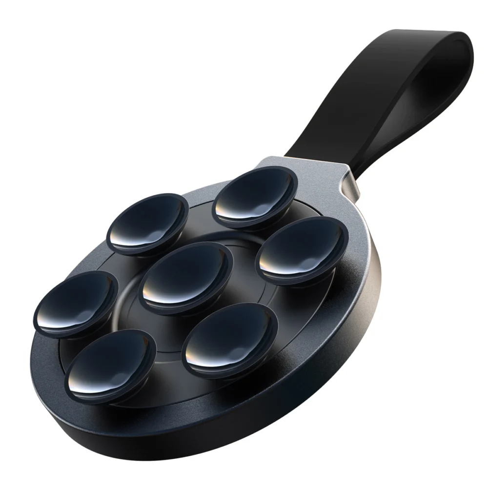 Joyroom JR-ZS393 magnetic phone holder with suction cups - blackeng