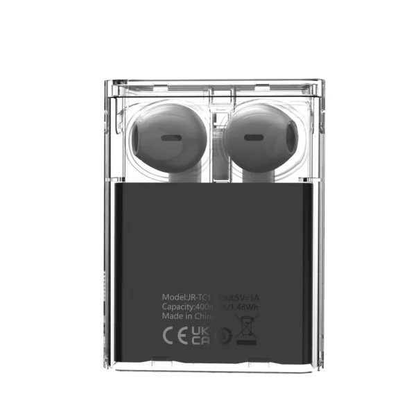 TWS Joyroom JR-TC1 IceLens Series wireless headphones with LED lights - blackeng