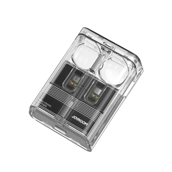 TWS Joyroom JR-TC1 IceLens Series wireless headphones with LED lights - blackeng