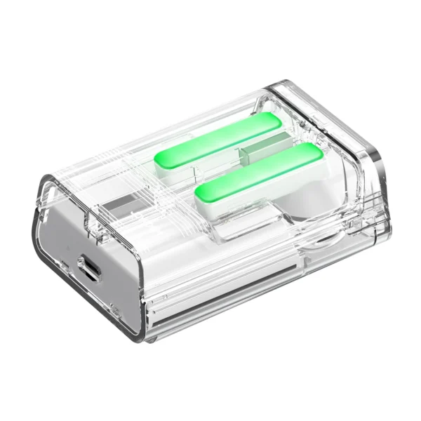 TWS Joyroom JR-TC1 IceLens Series wireless headphones with LED lights - whiteeng