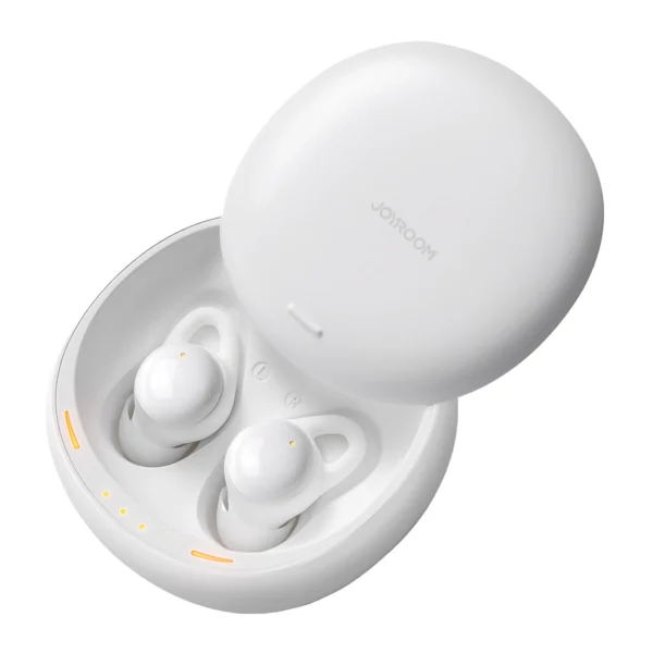 TWS Joyroom JR-TS2 Cozydots Series wireless headphones with active noise reduction, Bluetooth 5.3 - whiteeng