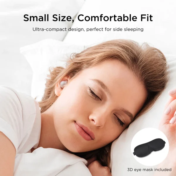 TWS Joyroom JR-TS2 Cozydots Series wireless headphones with active noise reduction, Bluetooth 5.3 - whiteeng