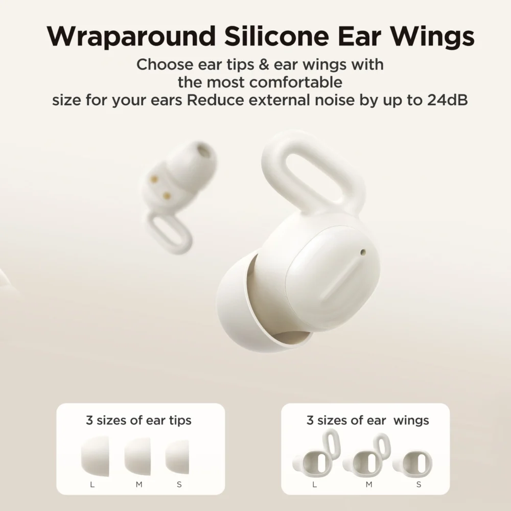 Joyroom JR-TS1 Cozydots Series TWS headphones with Bluetooth 5.3 and noise cancellation - blackeng