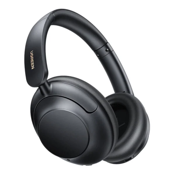 Ugreen HP202 HiTune Max5 on-ear wireless headphones with hybrid ANC noise reduction - blackeng