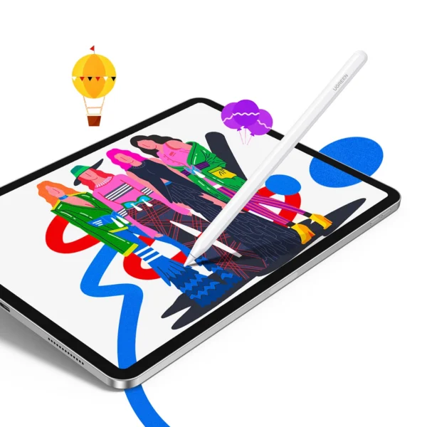Ugreen LP653 stylus with wireless charging for iPad tablets - whiteeng
