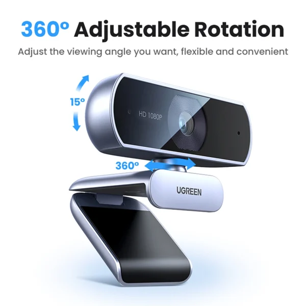 Ugreen CM678 USB HD Webcam - Grayeng