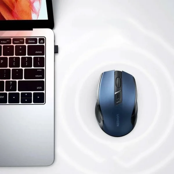 Ugreen MU006 Wireless Optical Mouse USB 2.4GHz / Bluetooth 5.0 4000 DPI - Blueeng