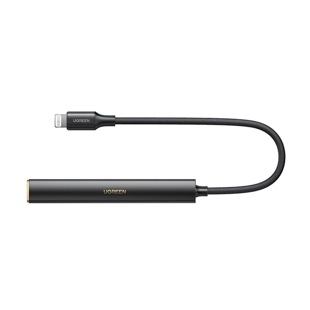 Ugreen CM545 DAC headphone amplifier from USB-C to 3.5 mm mini jack - blackeng
