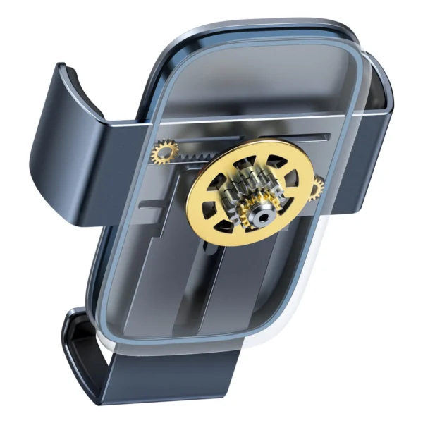 [RETURNED ITEM] Baseus Metal Age II gravitational car phone holder for ventilation grille dark gray (SUJS000013)eng