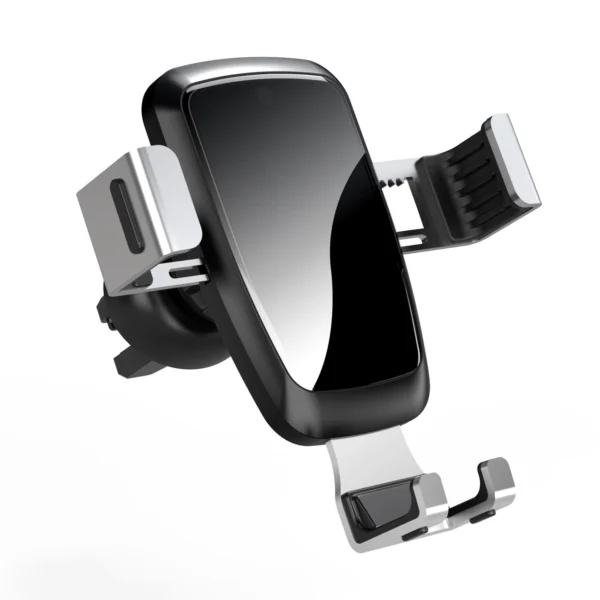 [RETURNED ITEM] Gravity smartphone car holder, black air vent grille (YC08)eng