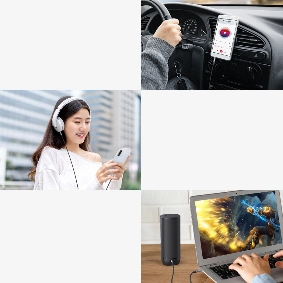 [RETURNED ITEM] Ugreen cable AUX mini jack 3.5mm cable (male) - 3.5mm mini jack (male) 3m black (AV183)eng