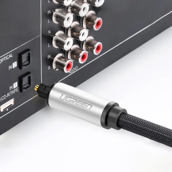 [RETURNED ITEM] Optical cable Ugreen AV108 Toslink/SPDIF 3m - grayeng