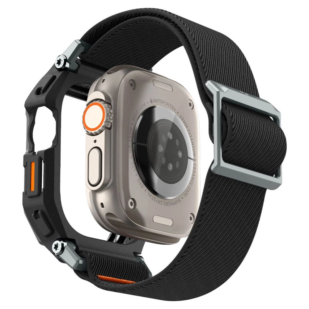 Spigen Lite Fit Pro Case with Strap for Apple Watch Ultra 1 / 2 (49mm) - Matte Blackeng