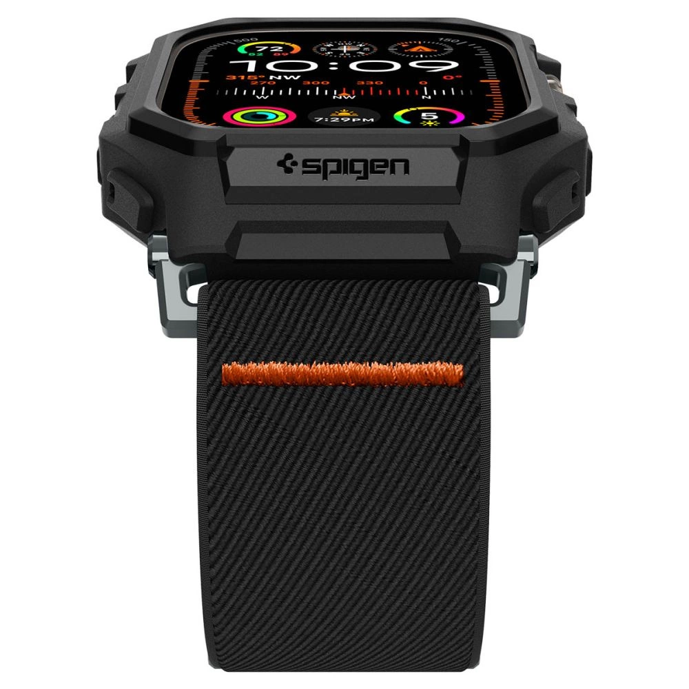 Spigen Lite Fit Pro Case with Strap for Apple Watch Ultra 1 / 2 (49mm) - Matte Blackeng