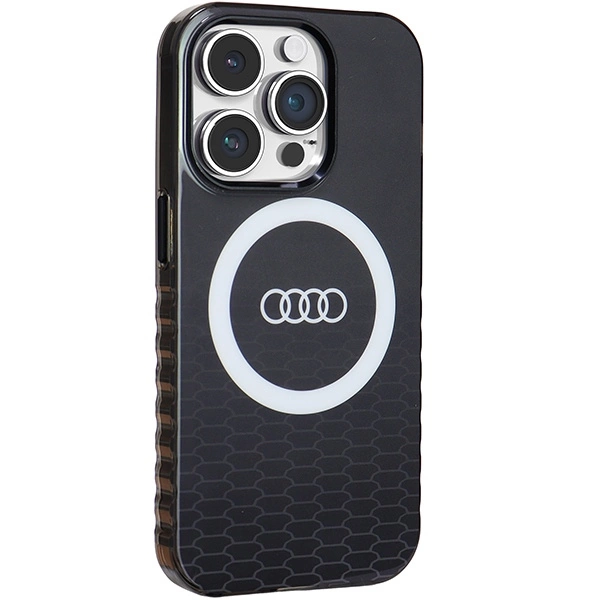 Audi IML Big Logo MagSafe case for iPhone 14 Pro - blackeng