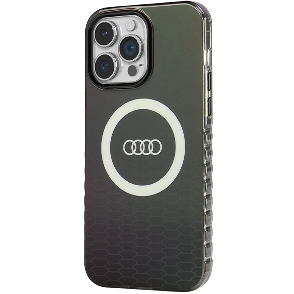 Audi IML Big Logo MagSafe case for iPhone 14 Pro Max - blackeng