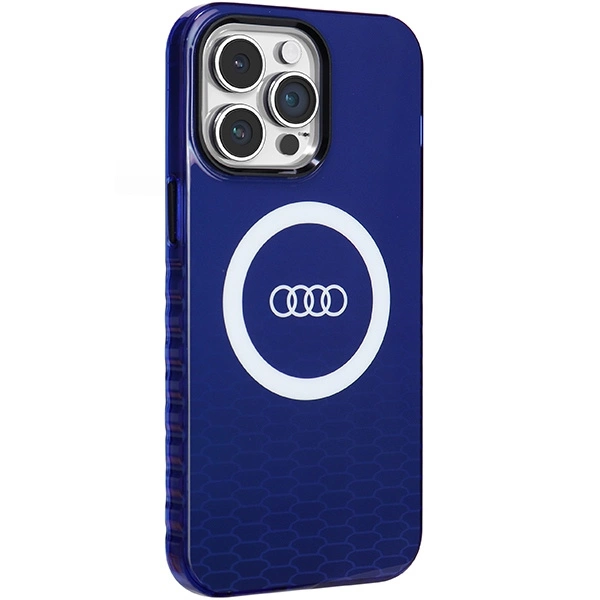 Audi IML Big Logo MagSafe case for iPhone 14 Pro Max - blueeng
