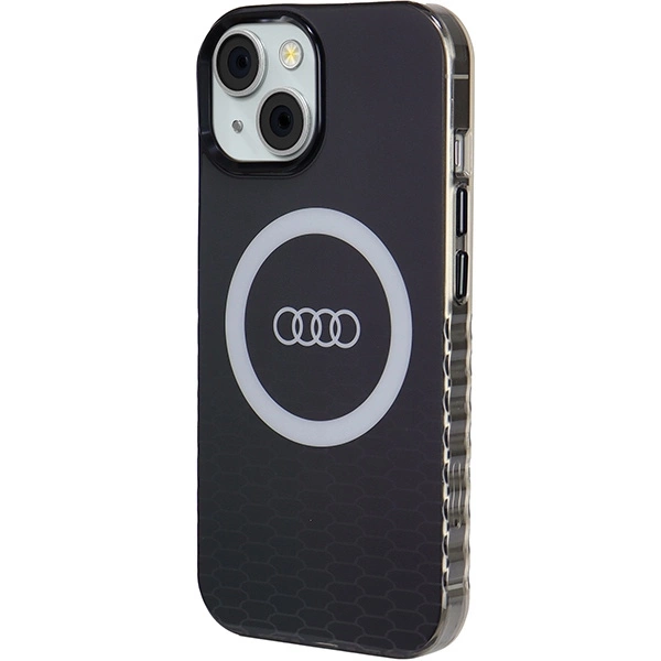 Audi IML Big Logo MagSafe case for iPhone 15 / 14 / 13 - blackeng