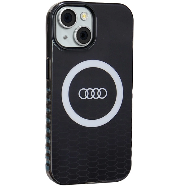 Audi IML Big Logo MagSafe case for iPhone 15 / 14 / 13 - blackeng