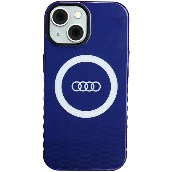 Audi IML Big Logo MagSafe case for iPhone 15 / 14 / 13 - blueeng