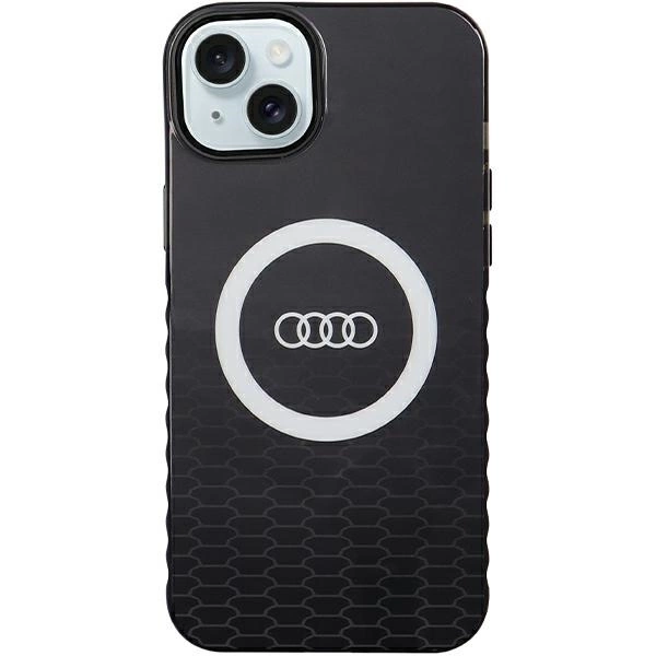 Audi IML Big Logo MagSafe case for iPhone 15 Plus / 14 Plus - blackeng