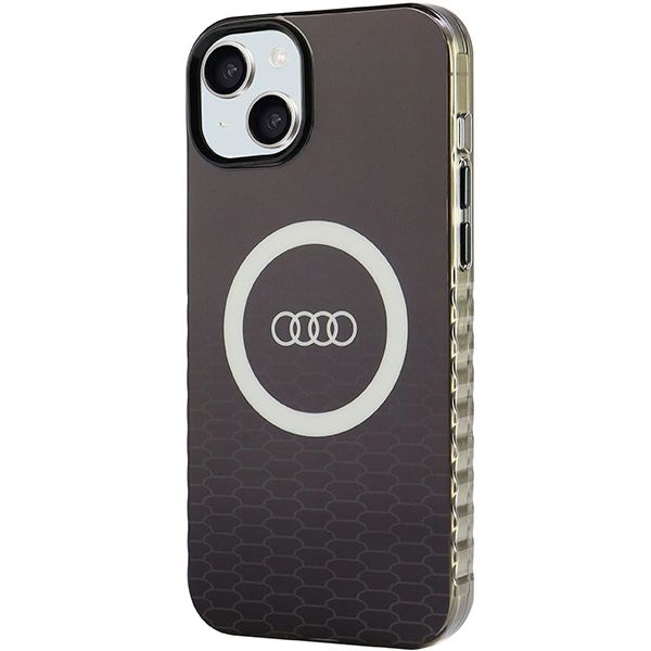Audi IML Big Logo MagSafe case for iPhone 15 Plus / 14 Plus - blackeng