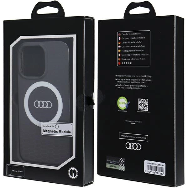Audi IML Big Logo MagSafe case for iPhone 13 Pro / 13 - blackeng