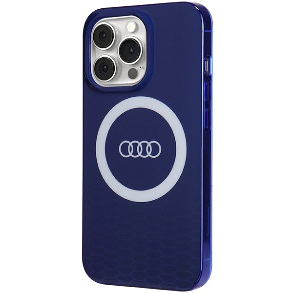 Audi IML Big Logo MagSafe case for iPhone 13 Pro / 13 - blueeng