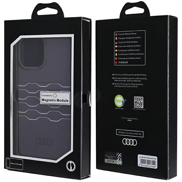 Audi IML MagSafe case for iPhone 13 Pro Max - blackeng
