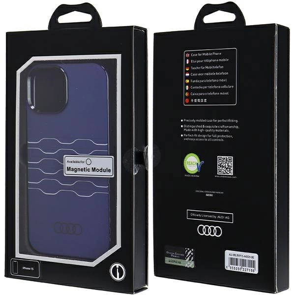 Audi IML MagSafe case for iPhone 15 / 14 / 13 - blueeng