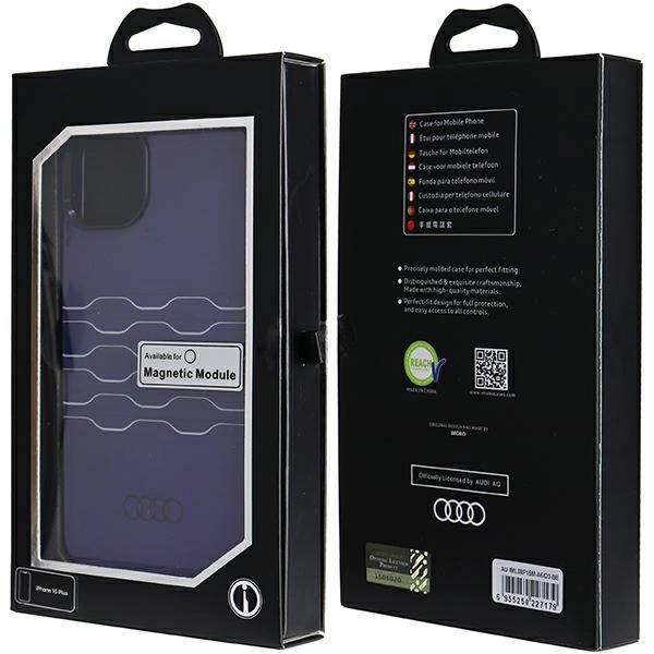 Audi IML MagSafe case for iPhone 15 Plus / 14 Plus - blueeng