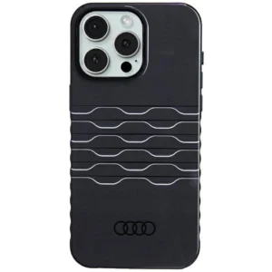 Audi IML MagSafe case for iPhone 15 Pro Max - blackeng