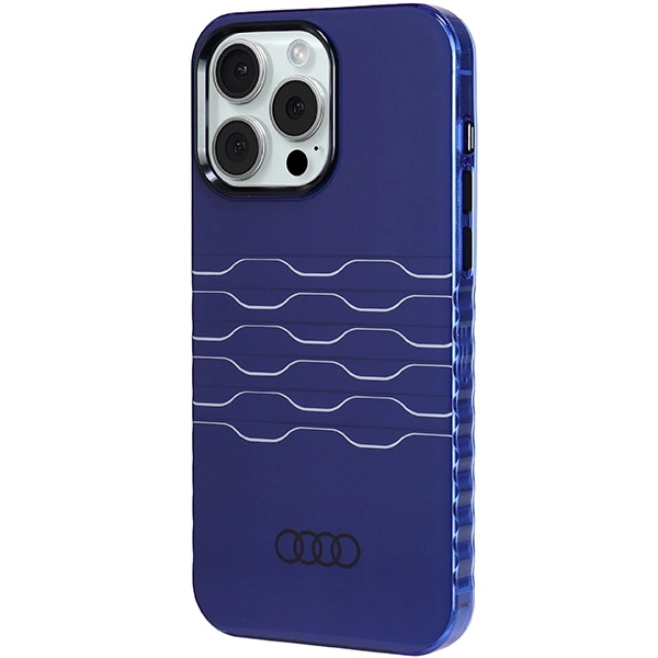 Audi IML MagSafe case for iPhone 15 Pro Max - blueeng
